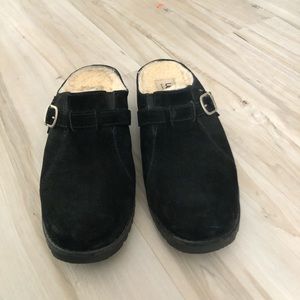 Ugg heeled Mules
